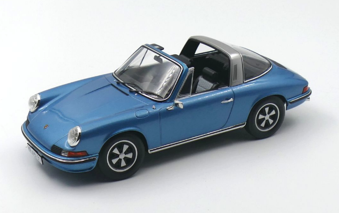 Norev 1/18 Porsche 911 S 2.4 Targa (1973) - blue met. 187646