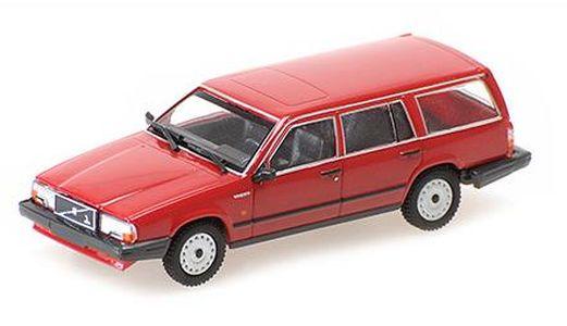 Minichamps 1/87 Volvo 740 GL Break 1986 Red 870171711 – Burbank's