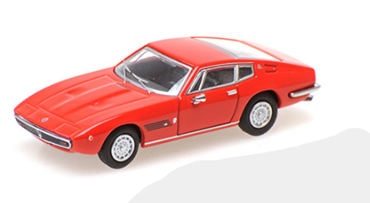 Minichamps 1/87 HO Maserati Ghibli Coupe 1969 Red 870123020