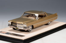 Load image into Gallery viewer, Stamp 1/43 1965 Cadillac Coupe de Ville Firemist Saddle STM64605