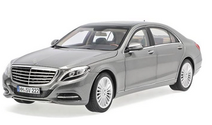 Norev 1/18 Mercedes-Benz S-Class Sedan 2013(W222/V222) Silver Grey