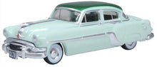 Load image into Gallery viewer, Oxford 1/87 HO 87PC54005 Pontiac Chieftain 4-Door Sedan 1954 Shannon Green