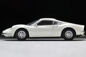 Tomytec 1/64 LV Dino 246 GTS (White) 30619