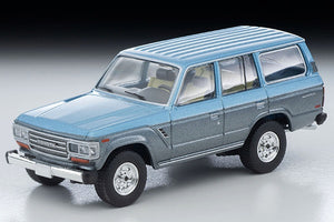 Tomytec 1/64 Toyota Land Cruiser 60 North American Spec Light Blue/Gray) 1988 320487