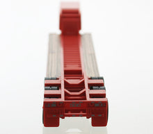 Load image into Gallery viewer, HO Logistics Replicas 1/87 Lowboy Construction Trailer Red 488