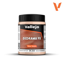 Load image into Gallery viewer, Vallejo 26.222 Diorama FX Acrylic Brown Water 200ml'