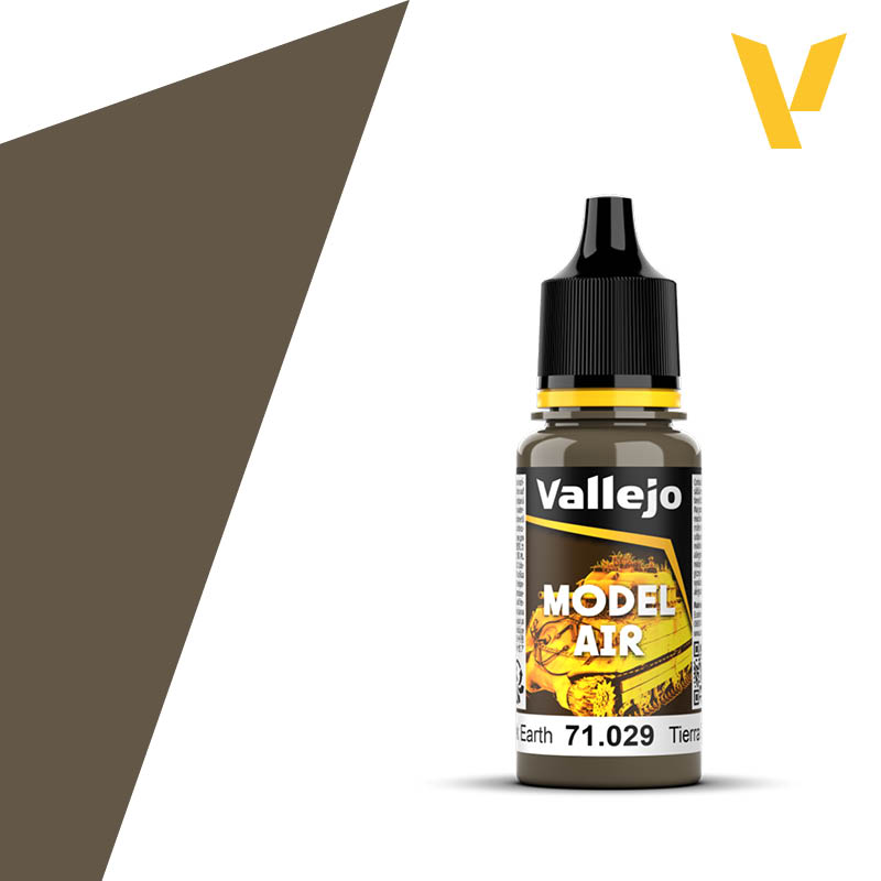 Vallejo Model Air 71.029 Dark Earth 18ml