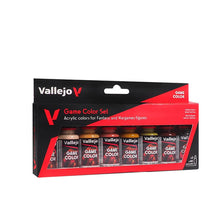 Load image into Gallery viewer, Vallejo Game Color Ink Skin Tones Game Paint Set (8 x 18 ml) 72187