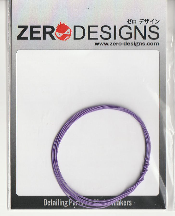 Zero Designs 0.4mm Ignition / Plug Wire Purple ZDW004