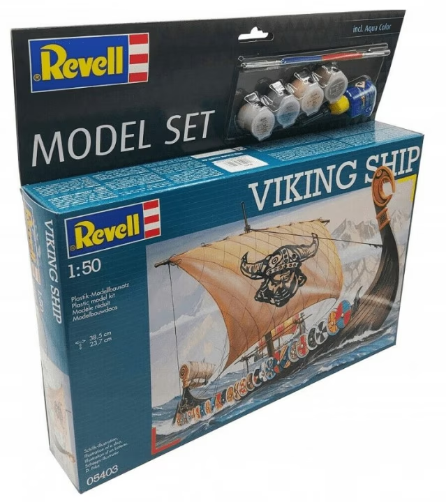 Revell Starter Set 1/50 Viking Ship 05403