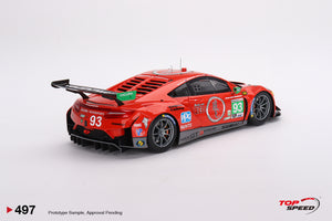 Top Speed 1/18 Acura NSX GT3 EVO22 #93 Harrison 2023 IMSA Daytona
