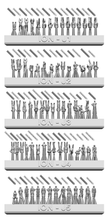 Load image into Gallery viewer, Ion Models 1/350 Imperial Japanese Carrier Personnel and Pilots J350-002'