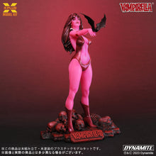 Load image into Gallery viewer, X-Plus 1/8 GLOW Vampirella w/Base &amp; Tombstone (Jose Gonzalez Art ) XPL-23
