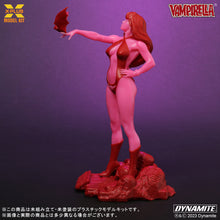 Load image into Gallery viewer, X-Plus 1/8 GLOW Vampirella w/Base &amp; Tombstone (Jose Gonzalez Art ) XPL-23