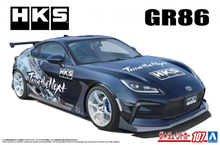 Load image into Gallery viewer, Aoshima 1/24 Toyota HKS ZN8 GR86 2021 TYPE-S #107 06923
