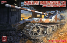Load image into Gallery viewer, Modelcollect 1/72 German WWII Waffentrager Aufe E-100 with 128mm Gun UA72018