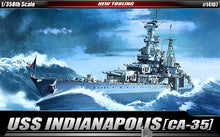 Load image into Gallery viewer, Academy 1/350 USS Indianapolis Heavy Cruiser 14107