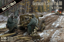 Load image into Gallery viewer, Das Werk 1/35 German 7,5cm Pak40 w/4 Figures DW35027