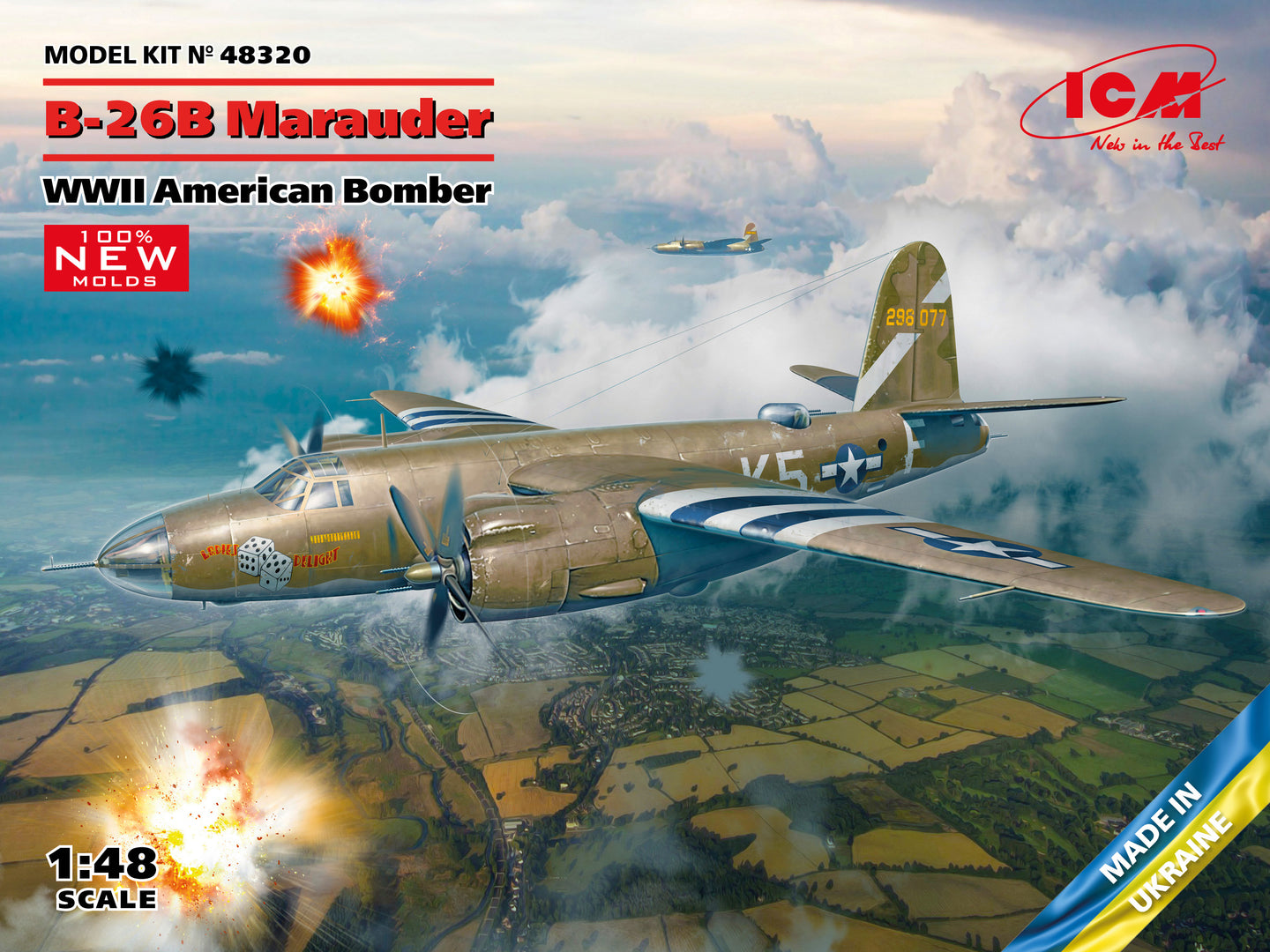 ICM 1/48 US B-26B Marauder 48320