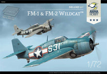 Load image into Gallery viewer, Arma Hobby 1/72 US FM-1 &amp; FM-2 Wildcat Deluxe Set 70050