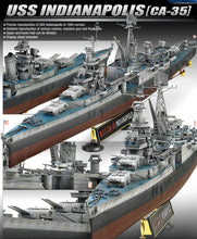 Load image into Gallery viewer, Academy 1/350 USS Indianapolis Heavy Cruiser 14107