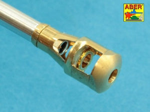 Aber 1/35 U.S 90 mm M3 Barrel With Muzzle Brake For T26E3 Pershing 35 L-242