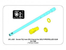 Load image into Gallery viewer, Aber 1/35 Russian Self-Propelled Gun SU-76M Barrel 35 L-202'