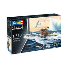 Load image into Gallery viewer, Revell 1/350 German U-Boat Type VII C/41 05154