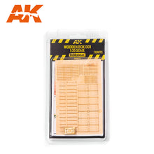 Load image into Gallery viewer, AK Interactive AK8224 1/35 Laser Cut Wooden Box 001 7 Units