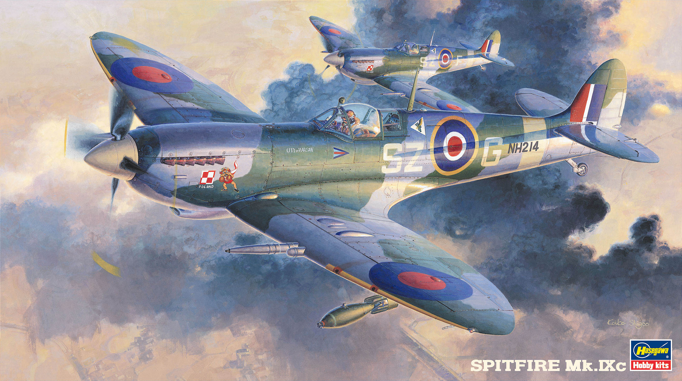Hasegawa 1/48 British Spitfire Mk. IXc 09079 – Burbank's House of