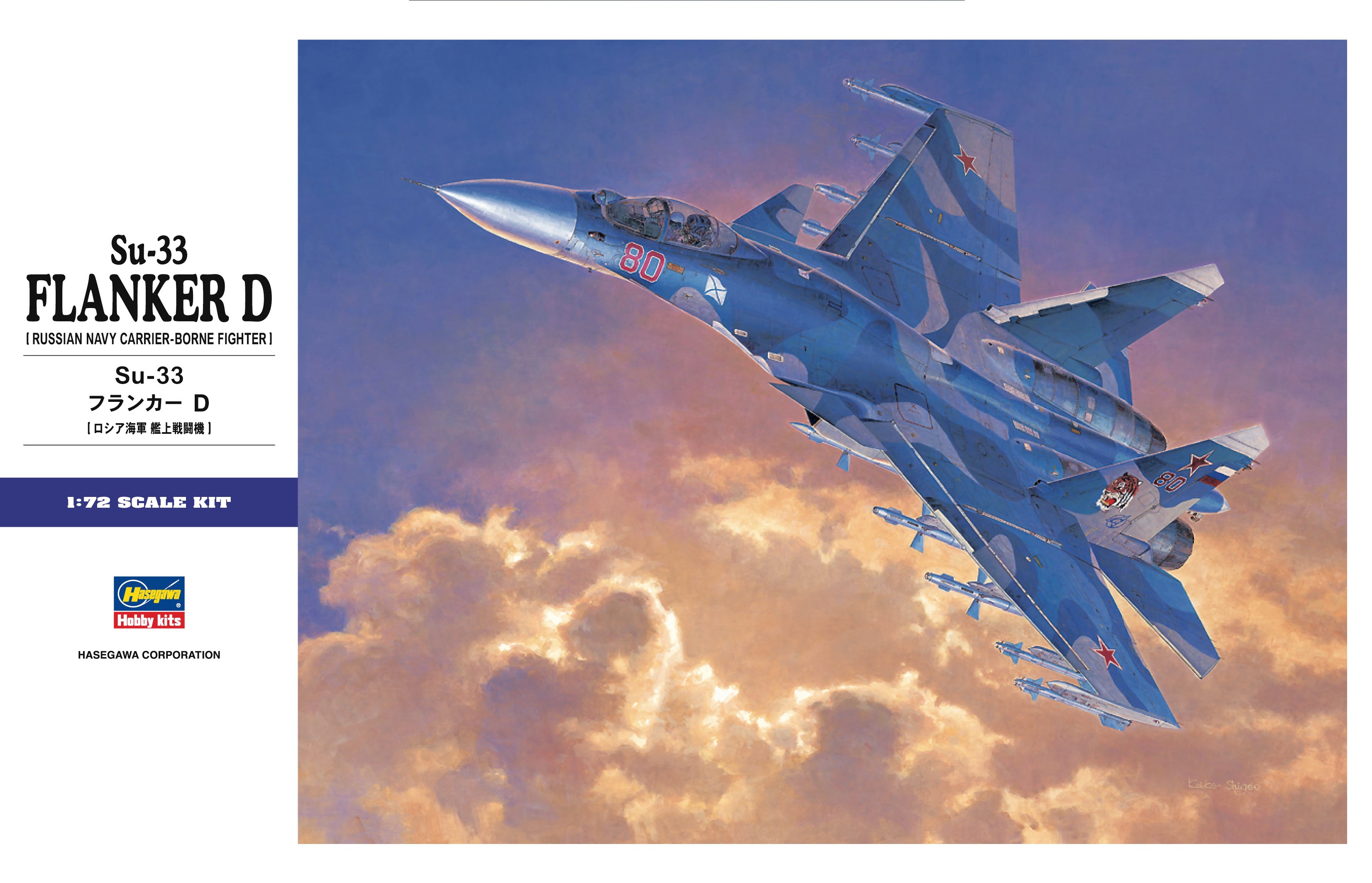 Hasegawa 1/72 Russian Su-33 Flanker D E35 01565 – Burbank's House