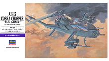 Load image into Gallery viewer, Hasegawa 1/72 US Army AH-1S Cobra Attack Helicopter 00535