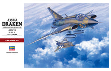 Load image into Gallery viewer, Hasegawa 1/48 Swedish J35F/J Draken PT41 07241