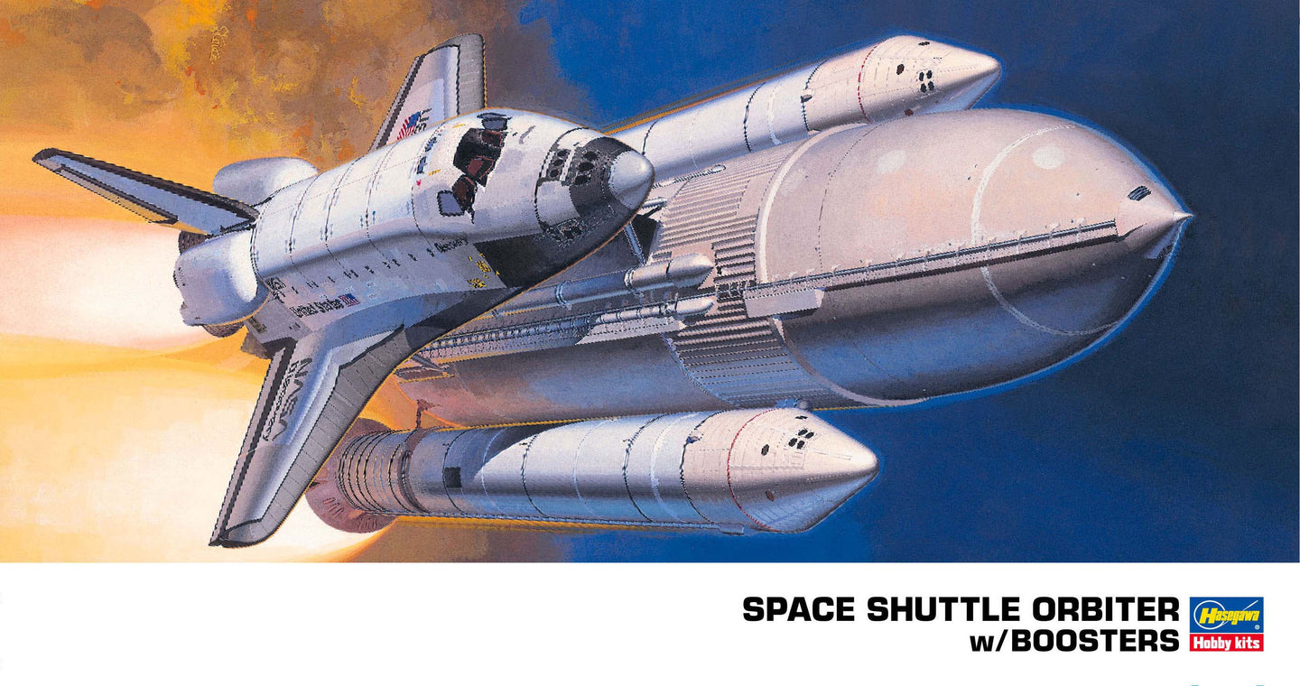Hasegawa 1/200 Space Shuttle Orbiter With Boosters 10729