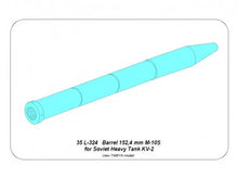 Load image into Gallery viewer, Aber 1/35 Russian 152,4 mm M-10S Tank Barrel For KV-II For Tamiya 35 L-324'