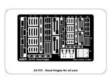 Load image into Gallery viewer, Aber 1/24 Hood Hinges for all Cars 24 010'