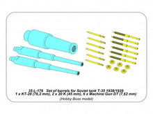 Load image into Gallery viewer, Aber 1/35 Russian KT-28 76,2 mm, 2 x 45 mm 6 x MG DT 7,62 mm for T-35 35 L-176'