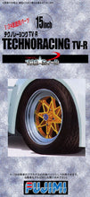 Load image into Gallery viewer, Fujimi 1/24 Wheel Series No.26 15 inch Technoracing TV-R Plated 192956