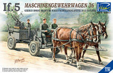 Load image into Gallery viewer, Riich 1/35 German IF-5 Horse Drawn MG Wagon with Zwillingslafette 36 RV35012