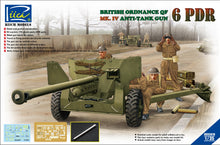 Load image into Gallery viewer, Riich 1/35 British Ordnance QF 6-Pdr. Mk.IV Late War (w/Metal Gun Barrel) RV35018