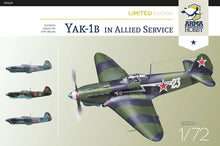 Load image into Gallery viewer, Arma Hobby 1/72 Russian Yak-1b In Allied Service Limited Edition 70029