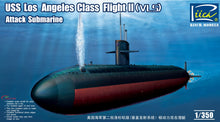 Load image into Gallery viewer, Riich 1/350 USS Los Angeles Class Flight II (VLS) Attack Submarine 28006