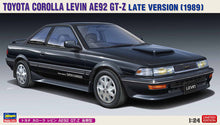 Load image into Gallery viewer, Hasegawa 1/24 Toyota Corolla Levin AE92 GT-Z Late Version (1989) 20486