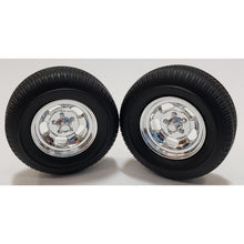 Load image into Gallery viewer, Pegasus 1/24 Rim &amp; Tire Set  309 15" Annson's Chrome (4)