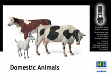 Load image into Gallery viewer, MasterBox 1/35 Domestic Animals ( 2 Cows 2 Goats ) MB3566
