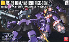Load image into Gallery viewer, Bandai 1/144 HG #59 Dom/Rick-Dom "Mobile Suit Gundam" 5055877