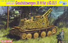 Load image into Gallery viewer, Dragon 1/35 German SdKfz 138/1 Geschutzwagen 38H Fur S.IG 33/1 Smart Kit 6470