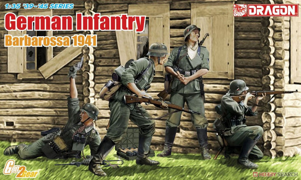 Dragon 1/35 German Infantry Barbarossa 1941 6580 – Burbank's House