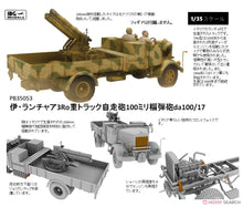 Load image into Gallery viewer, IBG 1/35 Italian 3Ro Truck w/ 100mm 100/17 Howitzer 35053