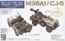 Load image into Gallery viewer, AFV Club 1/35 Israeli M38A1/CJ-5 Siyur and Tolar 2 Model Set AF35S99